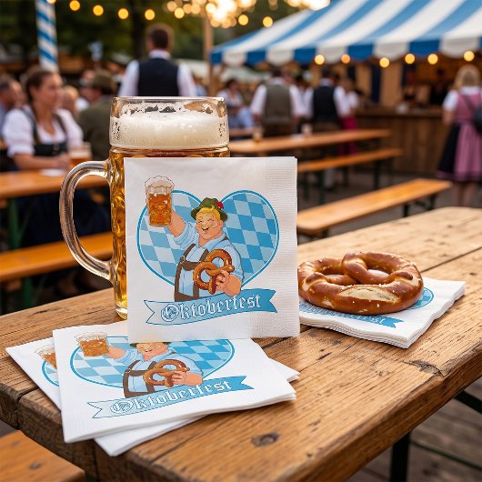 Oktoberfest-viering Servet