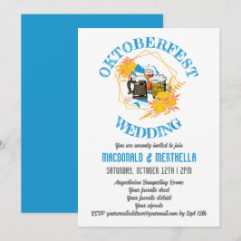 OKTOBERFEST Wedding Kaart