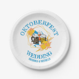 OKTOBERFEST Wedding Papieren Bordje