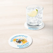 OKTOBERFEST Wedding Ronde Kartonnen Onderzetter (Insitu)