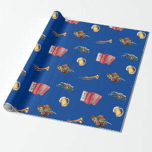 Oktoberfestmuziek Cadeaupapier