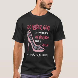 Oktobermeisje - naar mijn geboorte gaan als een Qu T-shirt