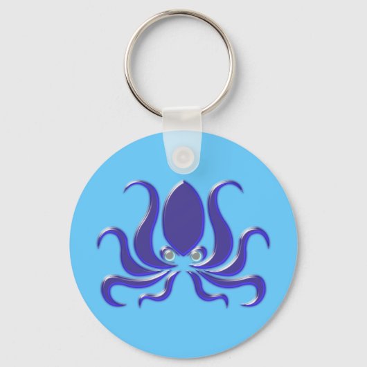 Oktopus Krake octopus kraken Sleutelhanger (Voorkant)