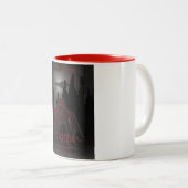 Okuda-Mok Tweekleurige Koffiemok (Voorkant rechts)