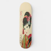 Okura, Anime Japanse Beauty Skateboard (Voorkant)