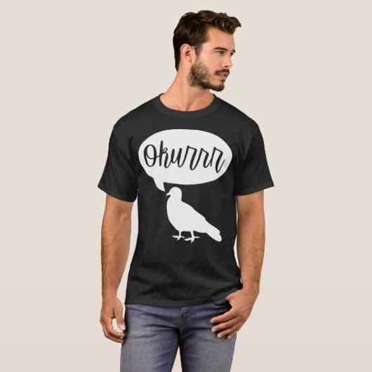 Okurro Pigeon Shirt (Voorkant volledig)