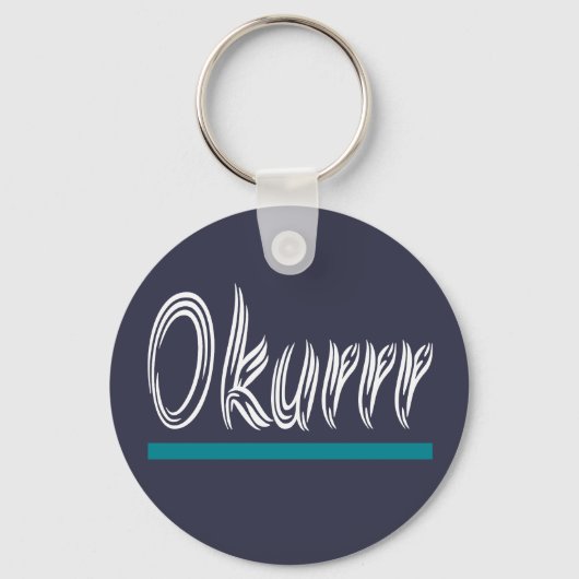Okurrr Slang Trendy Popular Sleutelhanger (Voorkant)