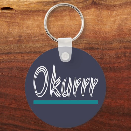 Okurrr Slang Trendy Popular Sleutelhanger (Voorkant)