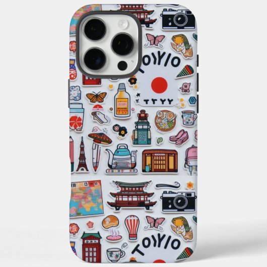 okyo Kawaii Sticker Bomb: Japan Pop Edition Case-Mate iPhone Case (Achterkant)