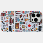 okyo Kawaii Sticker Bomb: Japan Pop Edition Case-Mate iPhone Case (Achterkant (horizontaal))