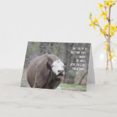 Ol' Bess Verjaardag Kaart (Gele Bloem)