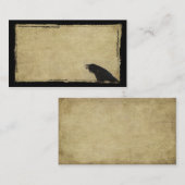 Ol' Black Raven - Prim Biz-kaarten Visitekaartje (Voorkant / Achterkant)