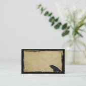 Ol' Black Raven - Prim Biz-kaarten Visitekaartje (Staand voorkant)