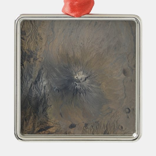 Ol Doinyo Langai in Tanzania Metalen Ornament (Voorkant)