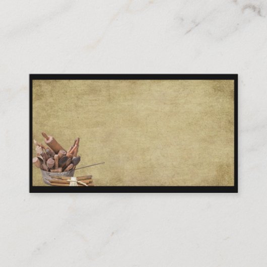 Ol' Fashioned Cookin'- Prim Biz-kaarten Visitekaartje (Voorkant)