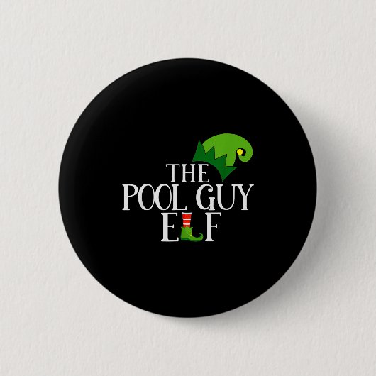 Ol Guy Elf Matching Family Group Christmas Party P Ronde Button 5,7 Cm (Voorkant)