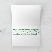 Ol' Mode Christmas Memories Feestdagen Kaart (Binnen)