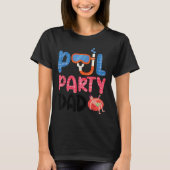 Ol Party Dad Fun With Floatie And Trocal Vibes Fat T-shirt (Voorkant)