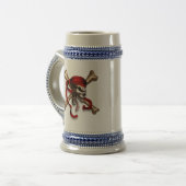 Ol Pirate Skull Bierpul (Voorkant links)