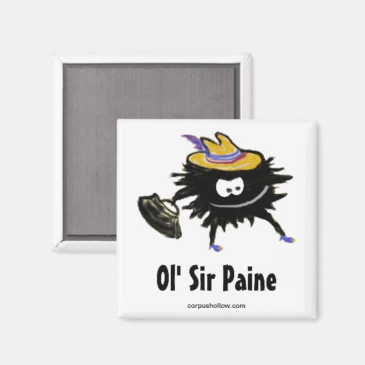 Ol' Sir Paine Magnet (Voorkant / Achterkant)