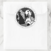 Ol' Willard de Coyote ronde sticker (Tas)