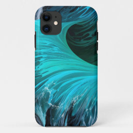 "Ola Tiburón" Blauwe Haai Wave Case-Mate iPhone Case