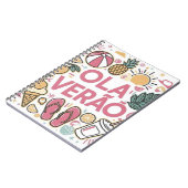 Olá Verão  / Hello Summer Notitieboek (Linkerzijde)