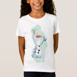 Olaf en een kleine vriend t-shirt