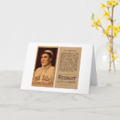 Olaf Henriksen Red Sox Baseball 1912 Kaart (Gele Bloem)