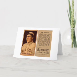 Olaf Henriksen Red Sox Baseball 1912 Kaart