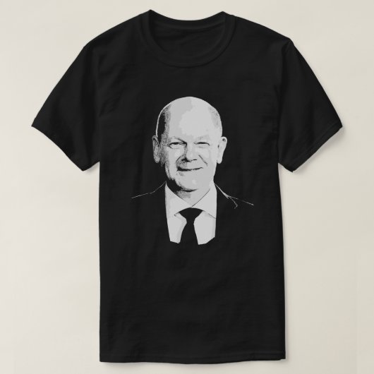 Olaf Scholz T-shirt (Design voorkant)