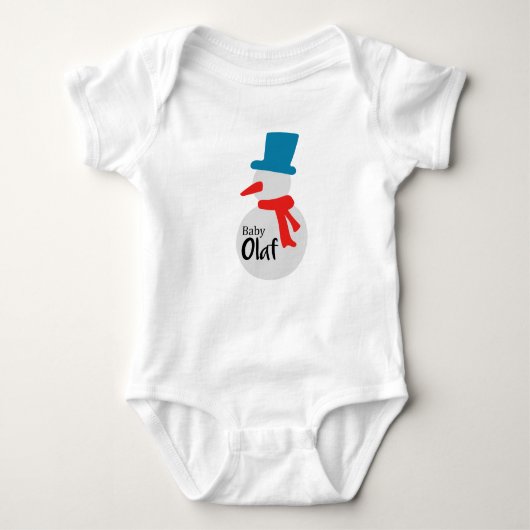 Olaf Snowman Romper (Voorkant)