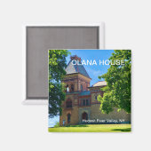 Olana House, Hudson River Valley, NY Magnet (Voorkant / Achterkant)