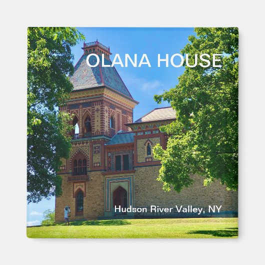 Olana House, Hudson River Valley, NY Magnet (Voorkant)