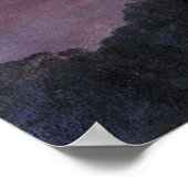 Olana in de wolken van de Frederic Edwin Church Poster (Hoek)