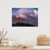 Olana in de wolken van de Frederic Edwin Church Poster (Keuken)