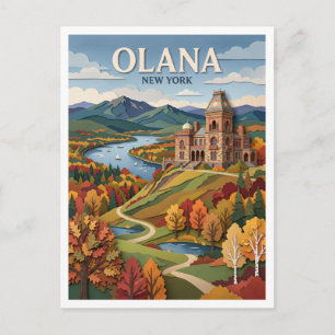 Olana State Historic Site Hudson New York Briefkaart