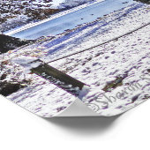 "OLANDER PARK IN SNOW" POSTER (Hoek)