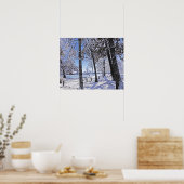 "OLANDER PARK IN SNOW" POSTER (Keuken)