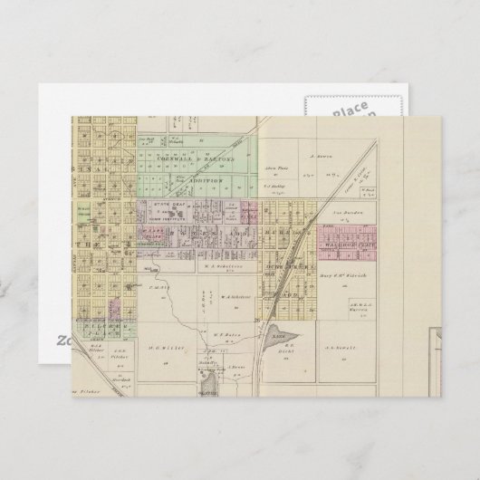 Olathe, Johnson County, Kansas Briefkaart (Voorkant / Achterkant)