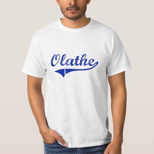 Olathe Kansas Classic Design T-shirt (Voorkant)