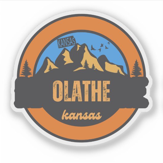 Olathe, Kansas Sticker (Voorkant)