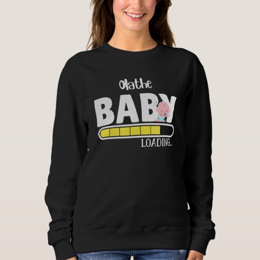 Olathe Native Pride Funny State Baby Parent Ma Da Trui (Voorkant)