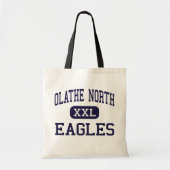 Olathe North - Eagles - High - Olathe Kansas Tote Bag (Voorkant)