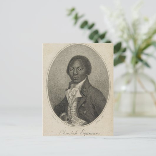 Olaudah Equiano Briefkaart (Staand voorkant)