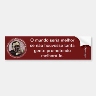 Olavettes - Produtos Olavo de Carvalho Bumpersticker
