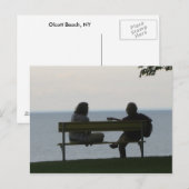 Olcott Beach, NY Briefkaart (Voorkant / Achterkant)