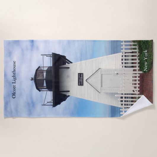 Olcott Lighthouse-badhanddoek Strandlaken (Voorkant)