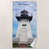 Olcott Lighthouse-badhanddoek Strandlaken (Voorkant)