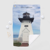 Olcott Lighthouse golfhanddoek (Insitu)